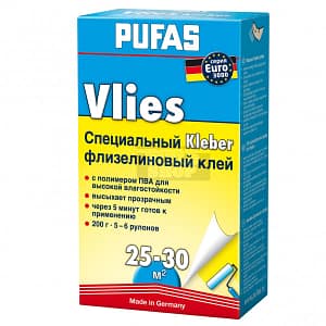 Обойный клей PUFAS Флизелин 200 гр